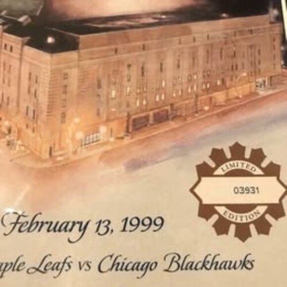 Framed Programs 2 Last Game Maple Leaf Gardens, First game Air Canada Centre Vin - Picture 7 of 16